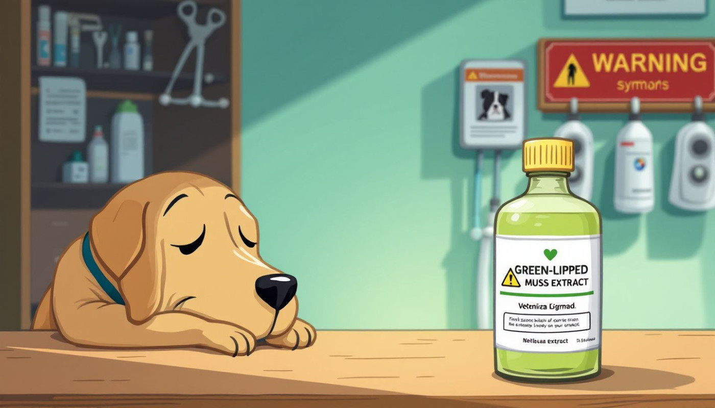 Effets secondaires et contre-indications de la moule verte chez le chien